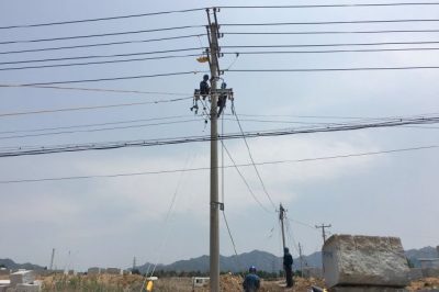 招遠(yuǎn)供電公司對10千伏紀(jì)金線環(huán)網(wǎng)支線進(jìn)行升級改造