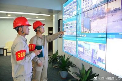 莆田供電公司連續(xù)突擊施工作業(yè)現(xiàn)場(chǎng)