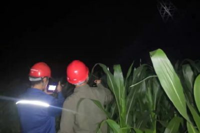 廣藺線N 35中相、N 48-N 50三相掛點(diǎn)進(jìn)行紅外測溫