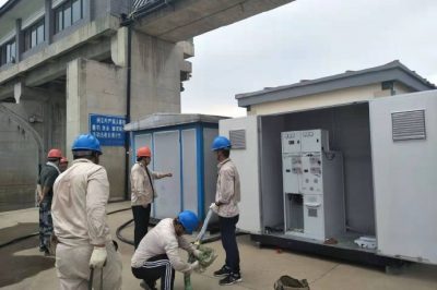 金湖縣供電公司新增安裝6臺、總?cè)萘?780千伏安配電變壓器