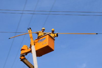 10千伏白峪線30號至35號桿線路進(jìn)行帶電遷移