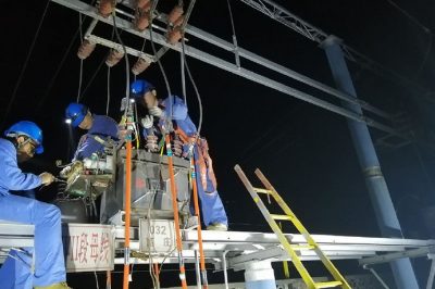 35千伏八里冢變電站10千伏高莊032線路更換開關