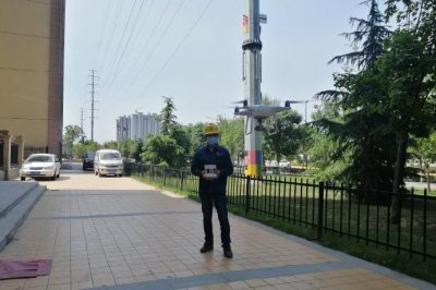 利用無人機(jī)對110千伏線路電桿塔進(jìn)行巡視