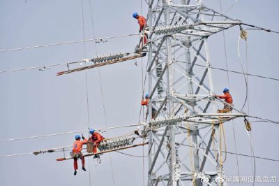 采用導線不落地施工方式優(yōu)化電網