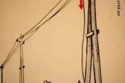 別在電線下小解？不文明也不安全！