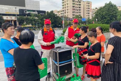 國網(wǎng)重慶綦南供電公司開展“防疫有我，愛衛(wèi)同行”志愿服務(wù)活動