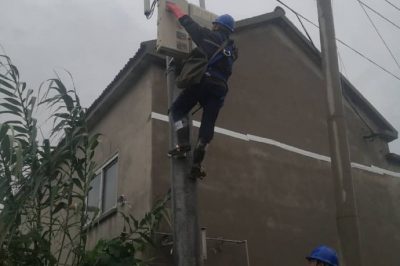 針對轄區(qū)內(nèi)漁民村、鄉(xiāng)政府小區(qū)臺區(qū)和沿河渠線路的桿塔進行巡視