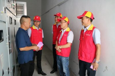 國(guó)網(wǎng)平陽縣供電公司組織開展安全用電進(jìn)企業(yè)活動(dòng)