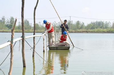 “雙節(jié)”進(jìn)湖區(qū) 服務(wù)漁民用電安全