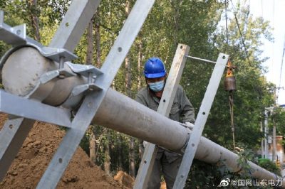 實施“煤改電”配網升級改造