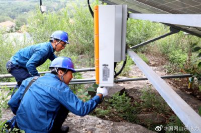 為鹿皋村81千瓦光伏電站進行體檢