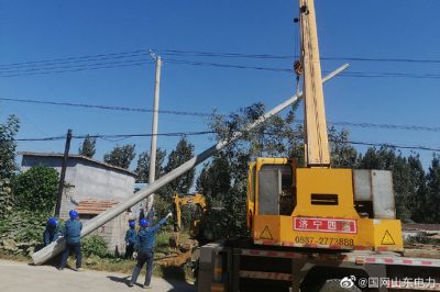 在10千伏四十里五線與10千伏西崖線聯(lián)絡(luò)工程施工