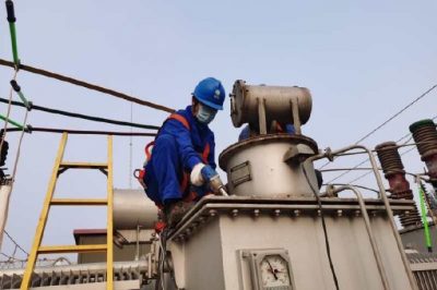 對35千伏張村站2號主變進(jìn)行檢修