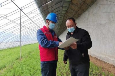 安全用電進(jìn)大棚，助力農(nóng)戶穩(wěn)增收