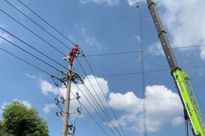 架空線路整治，提高線路可靠性