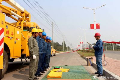 消除10千伏線路落擔(dān)隱患