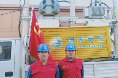 到辛集市武裝部進(jìn)行征兵工作體檢保電工作