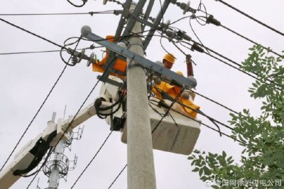 對10千伏唐開112線178號桿進(jìn)行帶電斷接耐張引線