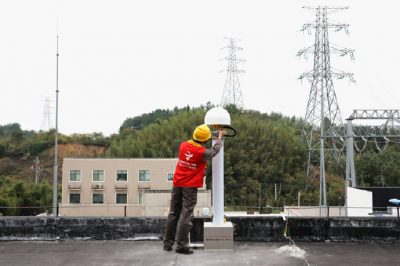杭州首座電力北斗精準服務網(wǎng)地增強基準站220千伏方圓變建成