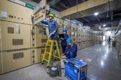 110千伏后周變電站正式投運