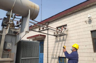 對35千伏韓村站進行特巡