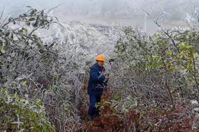 國網(wǎng)藍山縣供電公司安排輸電班員工開展線路特巡