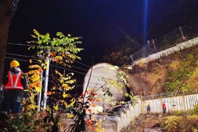 開展“三跨”改造及臨金高速遷改