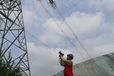 500千伏東三線三跨區(qū)段進(jìn)行了紅外測溫工作